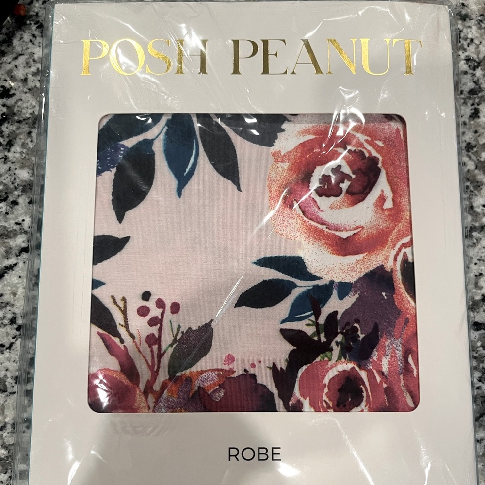 Posh Peanut XXL Mommy robe in Dusk Rose NWT